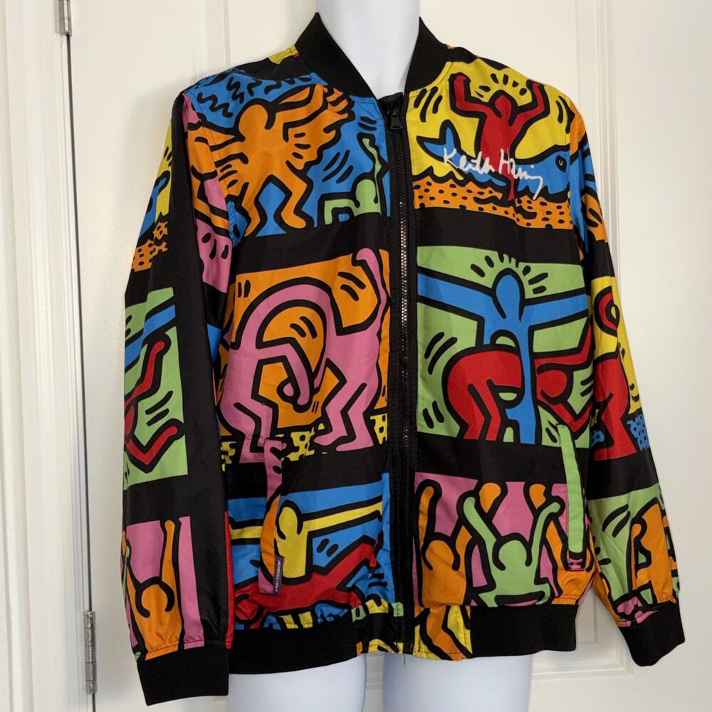 k haring members only jacket